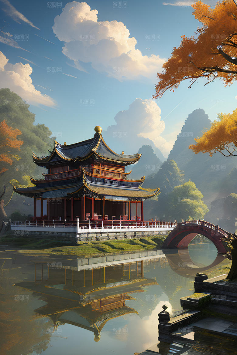 美丽如画的中国古村落