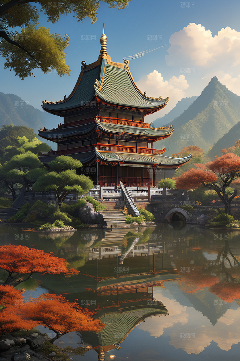 美丽如画的中国古村落