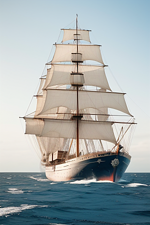 帆船的征途追逐自由之风