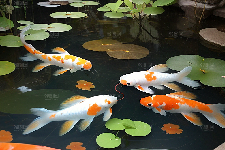 好运锦鲤传递福气与顺利的使者