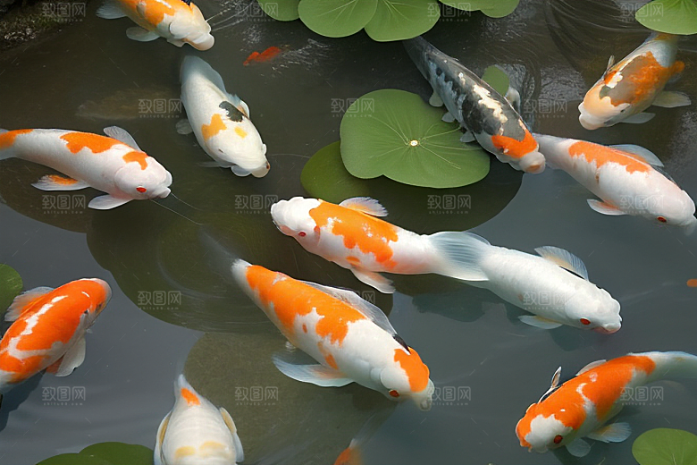 祝福与幸福好运锦鲤的美好祝愿
