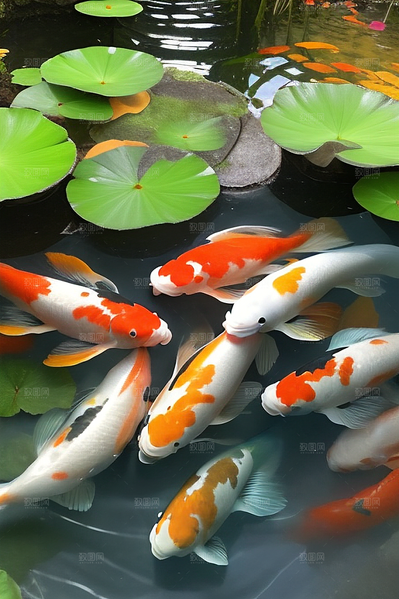 祝福与幸福好运锦鲤的美好祝愿