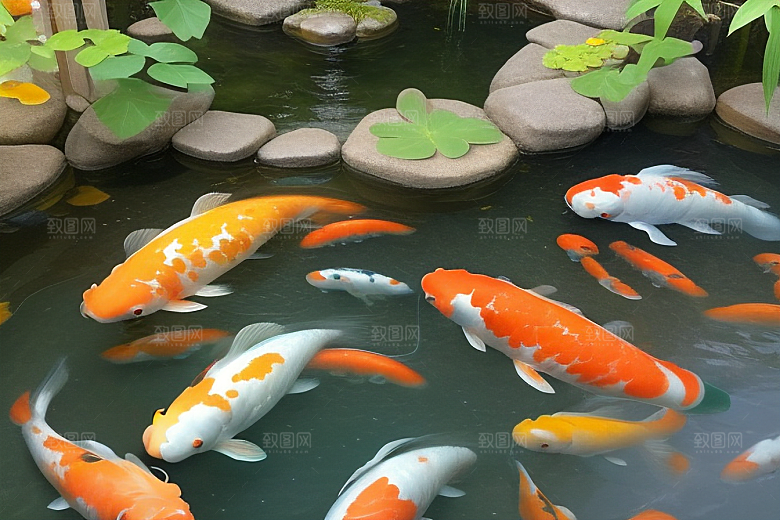 祝福与幸福好运锦鲤的美好祝愿