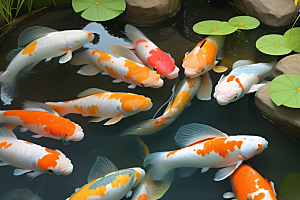 好运锦鲤的幸福守护护佑人们的美好生活