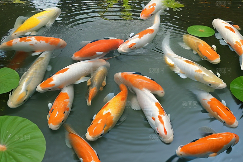 好运锦鲤的幸福守护护佑人们的美好生活