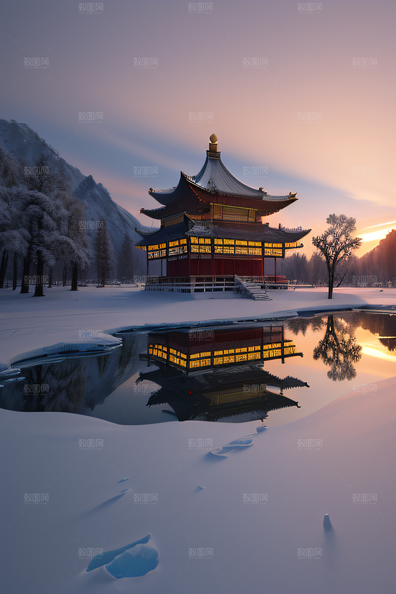 极致高清细腻还原晨曦美景