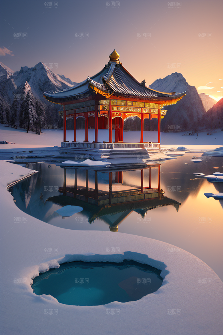 极致高清细腻还原晨曦美景