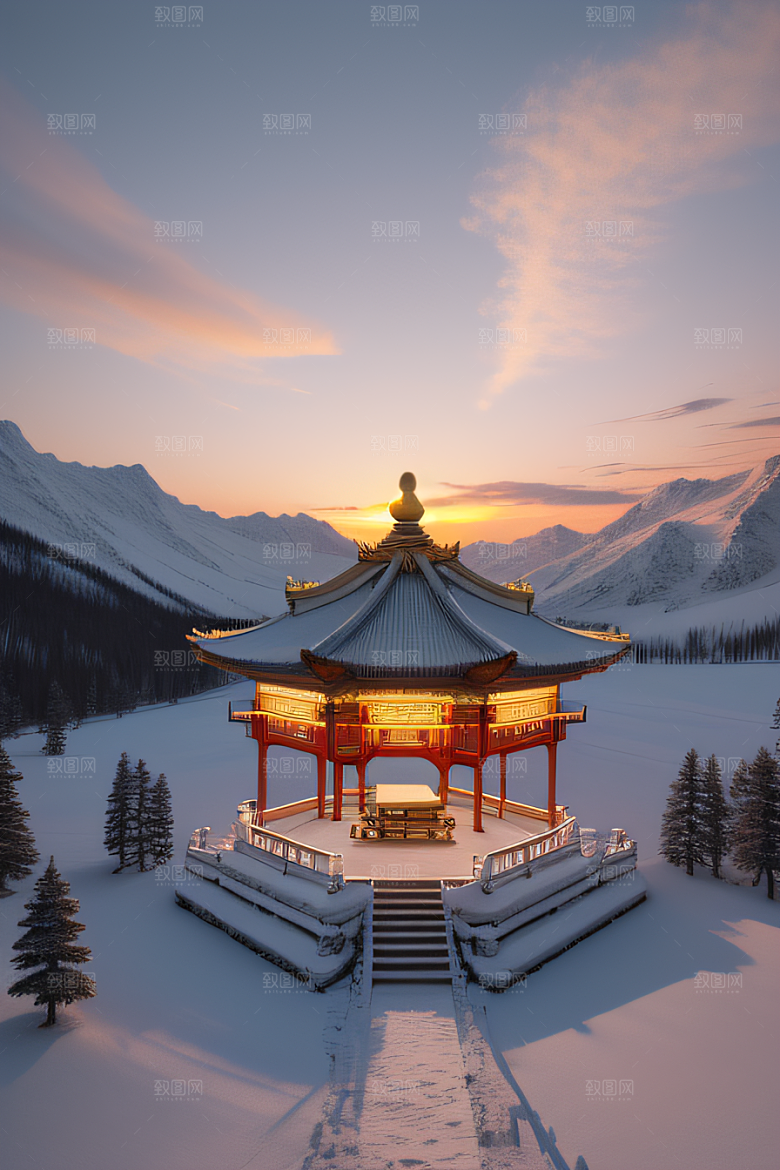 极致高清细腻还原晨曦美景