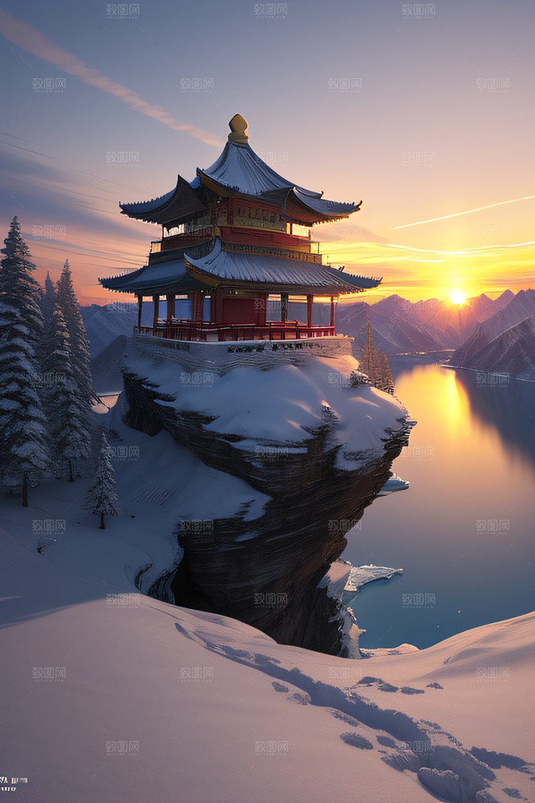 极致高清细腻还原晨曦美景