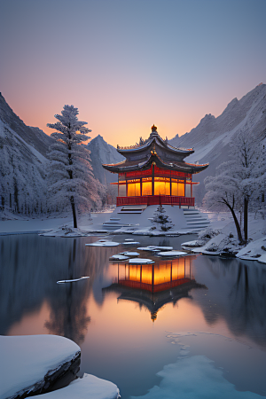 极致高清细腻还原晨曦美景
