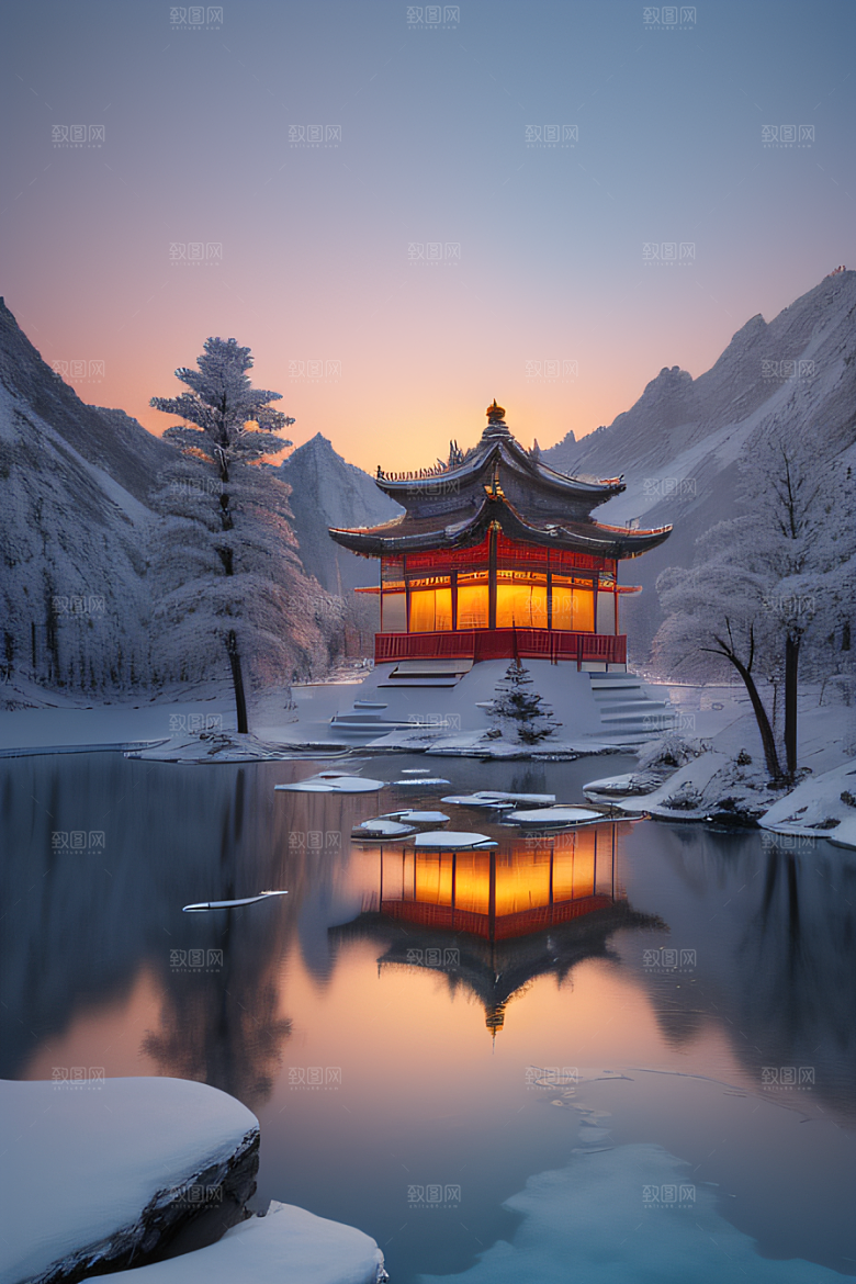 极致高清细腻还原晨曦美景