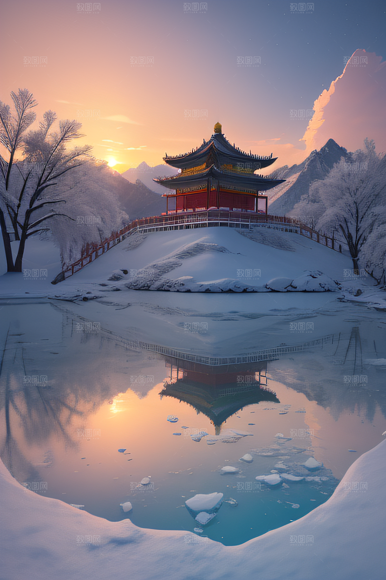 极致高清细腻还原晨曦美景