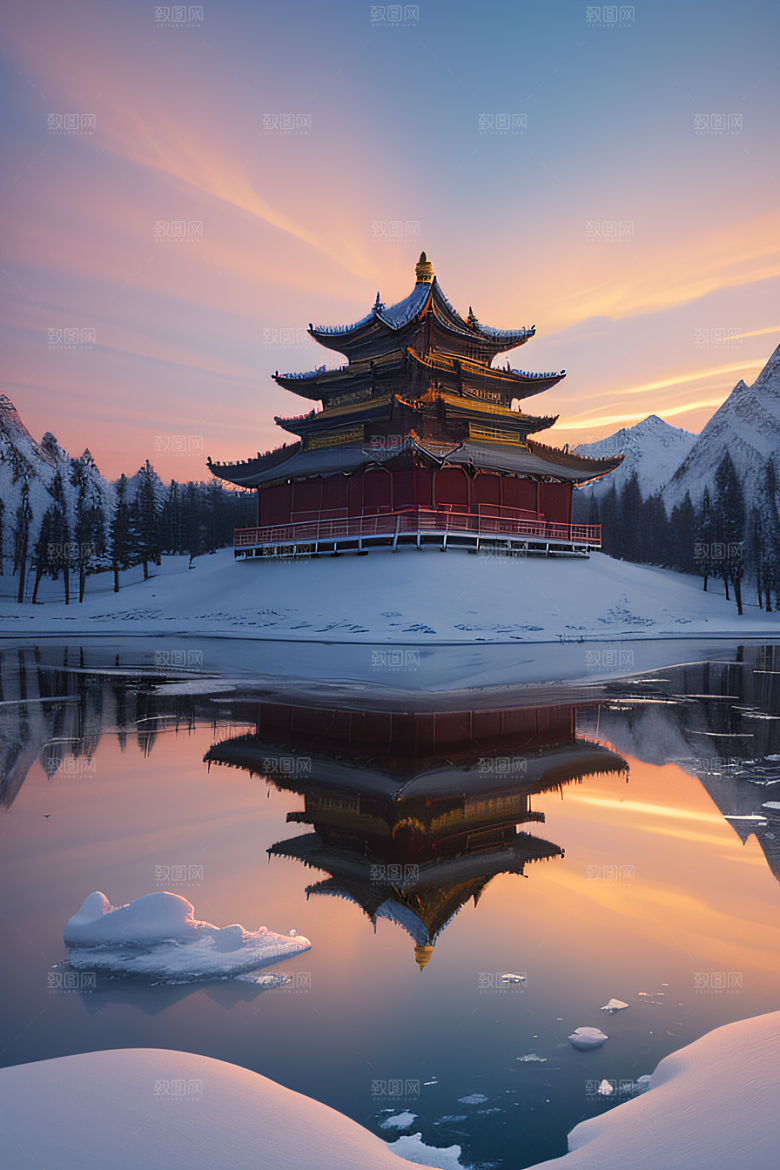 极致高清细腻还原晨曦美景
