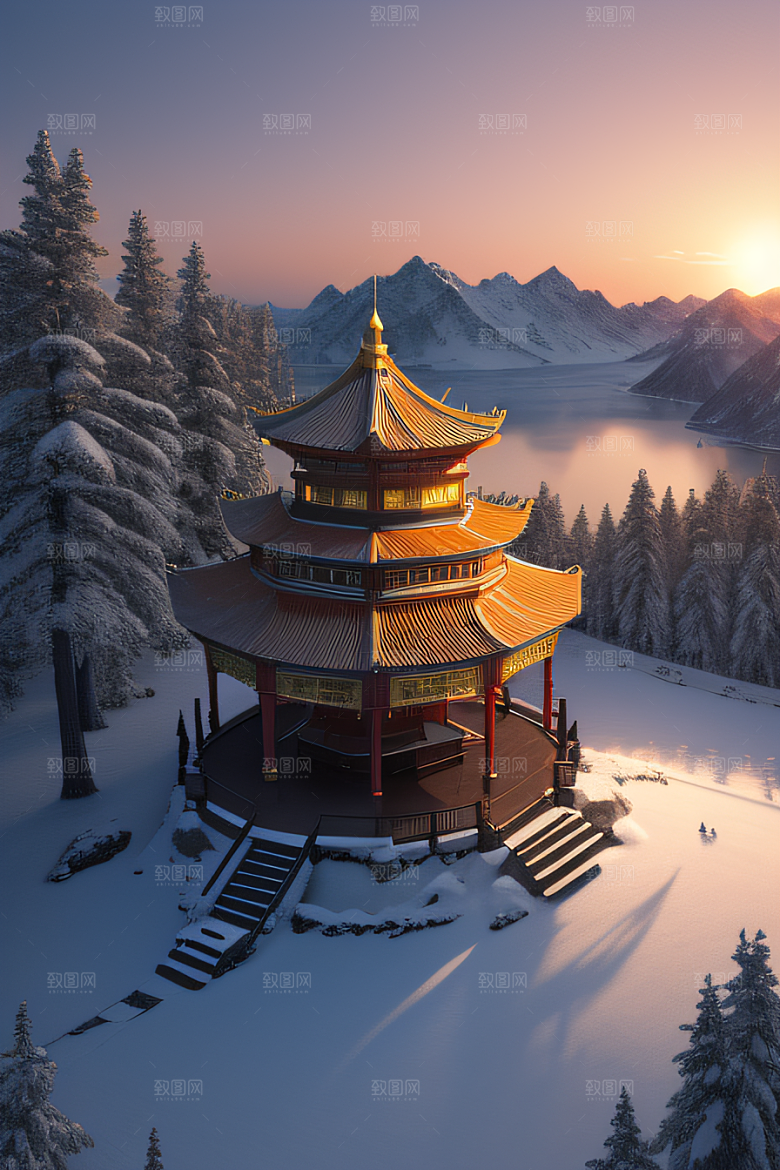 极致高清细腻还原晨曦美景