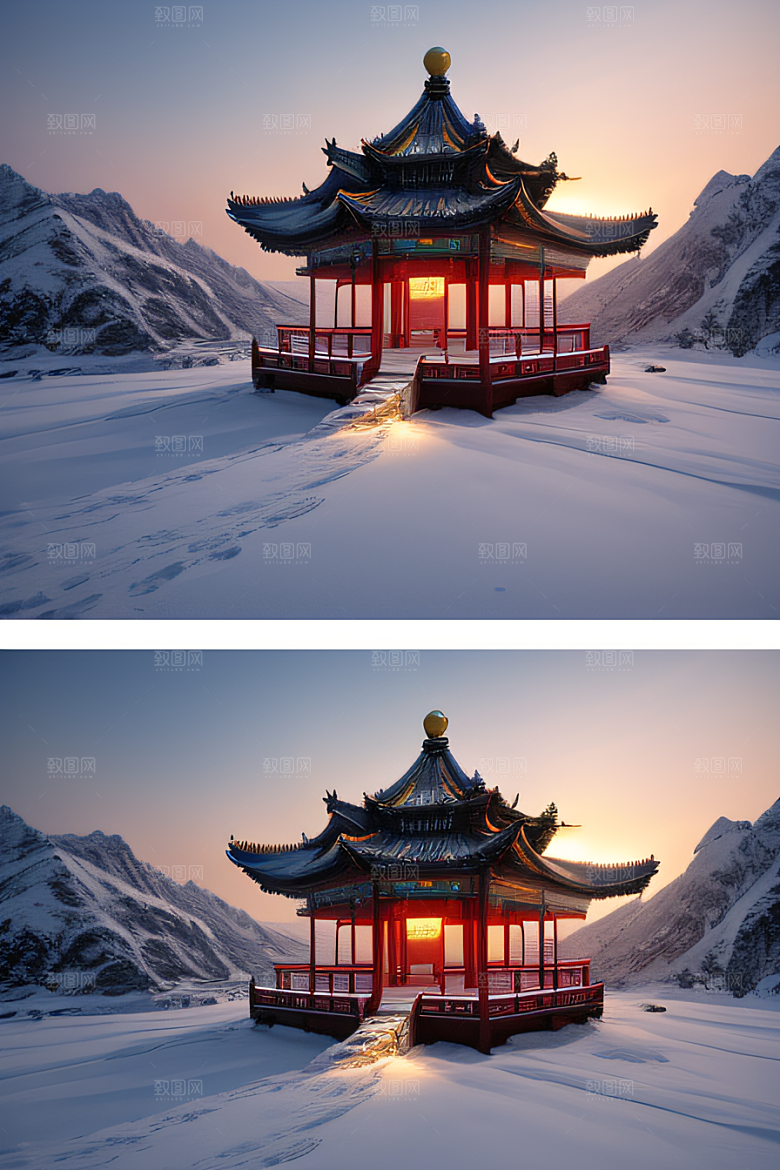 唯美画面尽览晨曦美景全貌