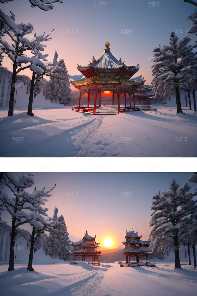 唯美画面尽览晨曦美景全貌
