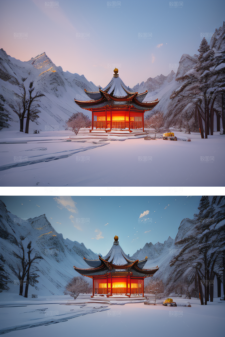 唯美画面尽览晨曦美景全貌