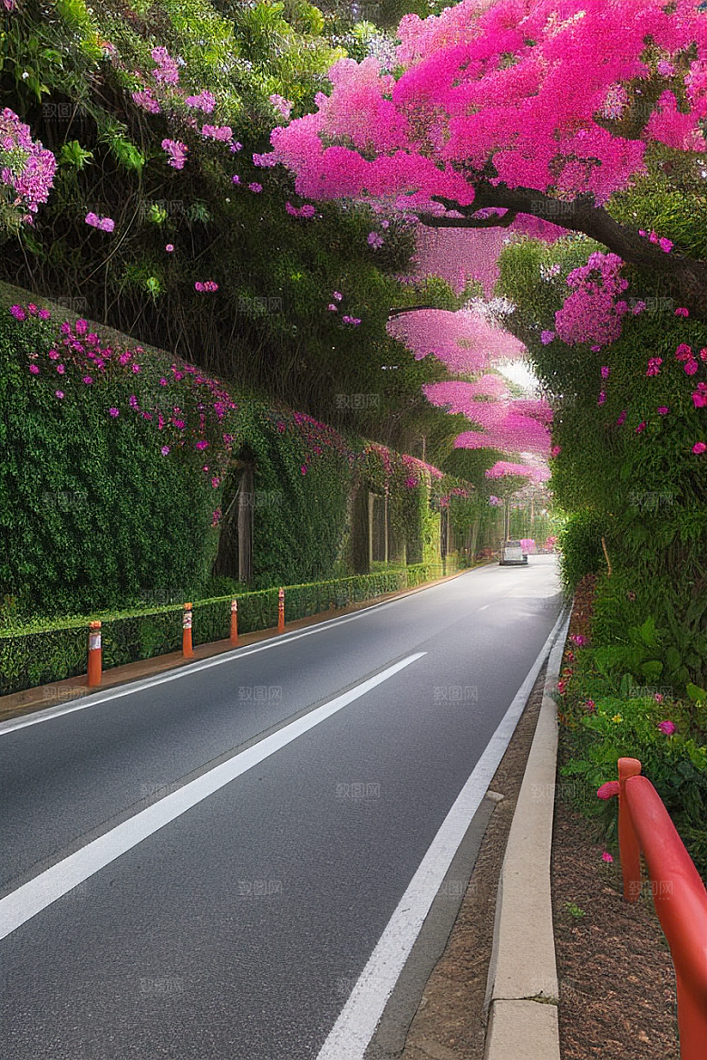 花海之旅探寻厦门环岛路的盛开三角梅
