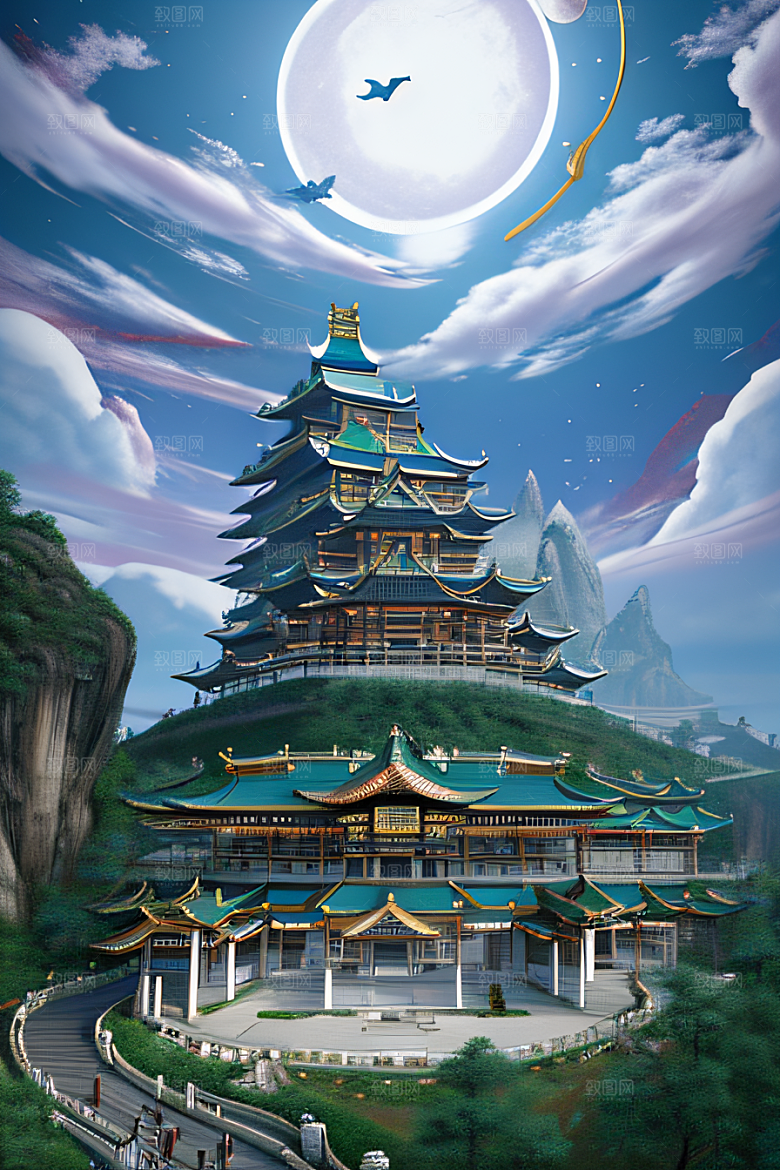 梦幻之地逼真细致的画面