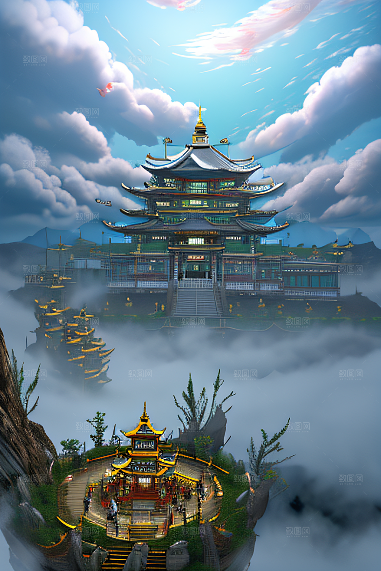 梦幻之地逼真细致的画面