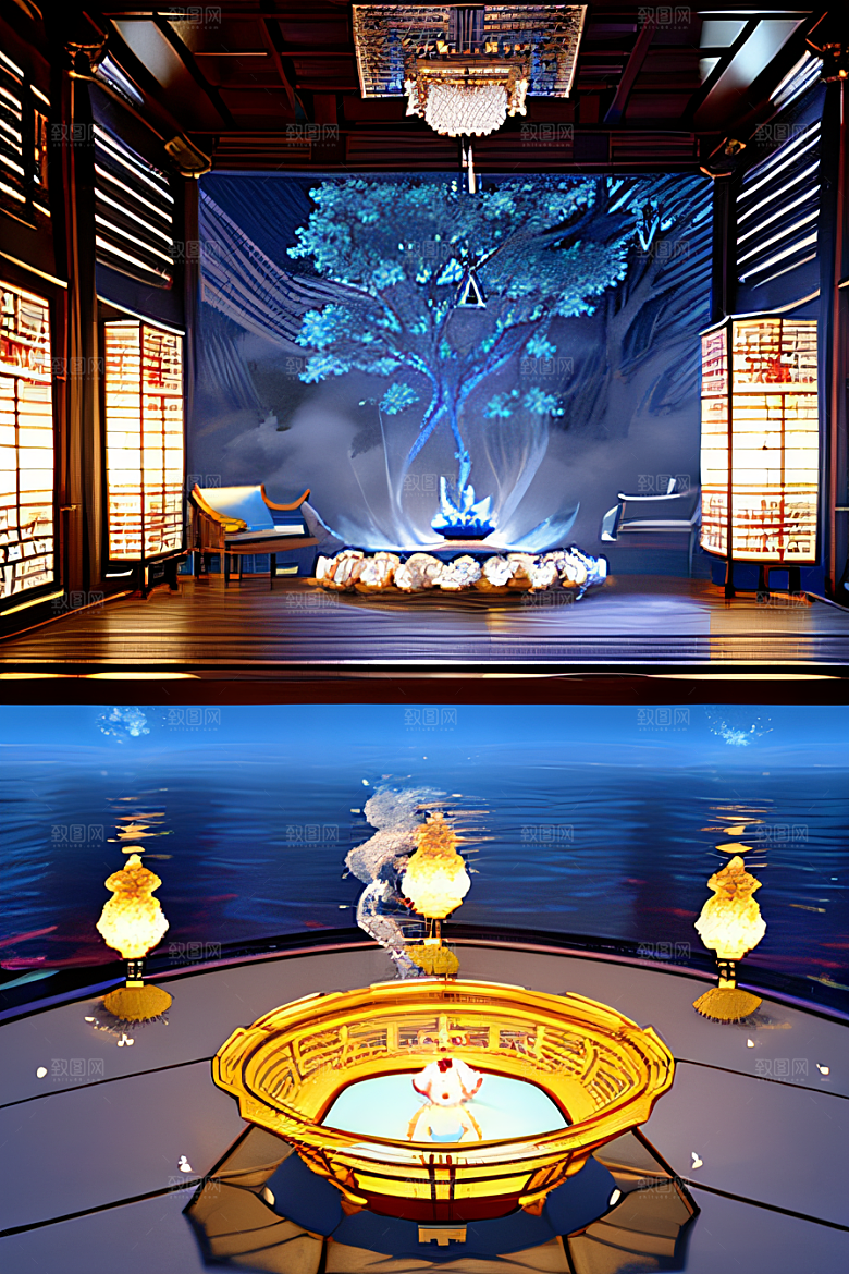 深海之谜神秘青花瓷烟云