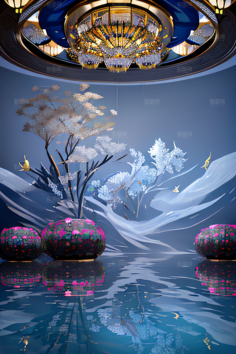 虚幻引擎中的逼真中国艺术