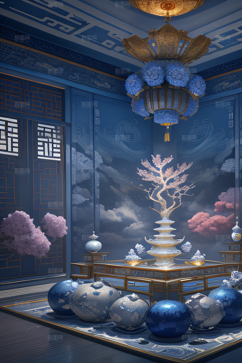 深海之谜神秘青花瓷烟云
