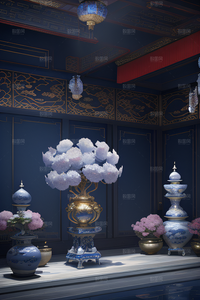 深海之谜神秘青花瓷烟云