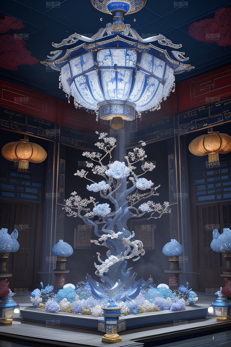 深海之谜神秘青花瓷烟云