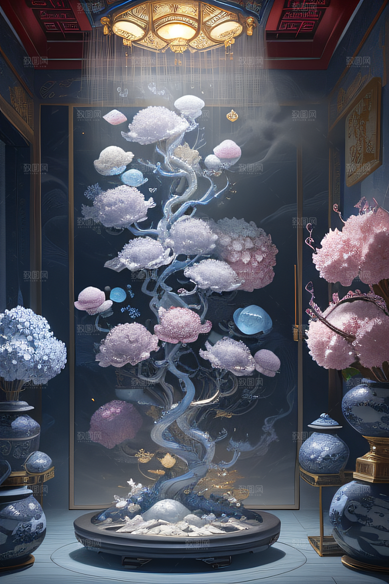 深海之谜神秘青花瓷烟云