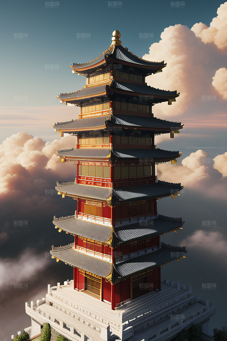 光影交织神秘非凡中国宫殿的幻境之旅