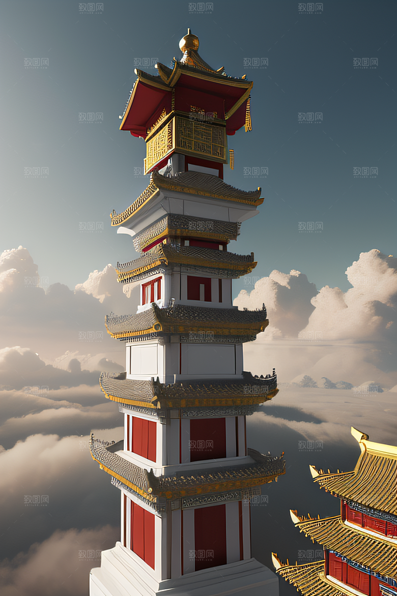 光影交织神秘非凡中国宫殿的幻境之旅
