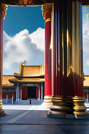电影般的唯美细腻而华丽的中国宫殿
