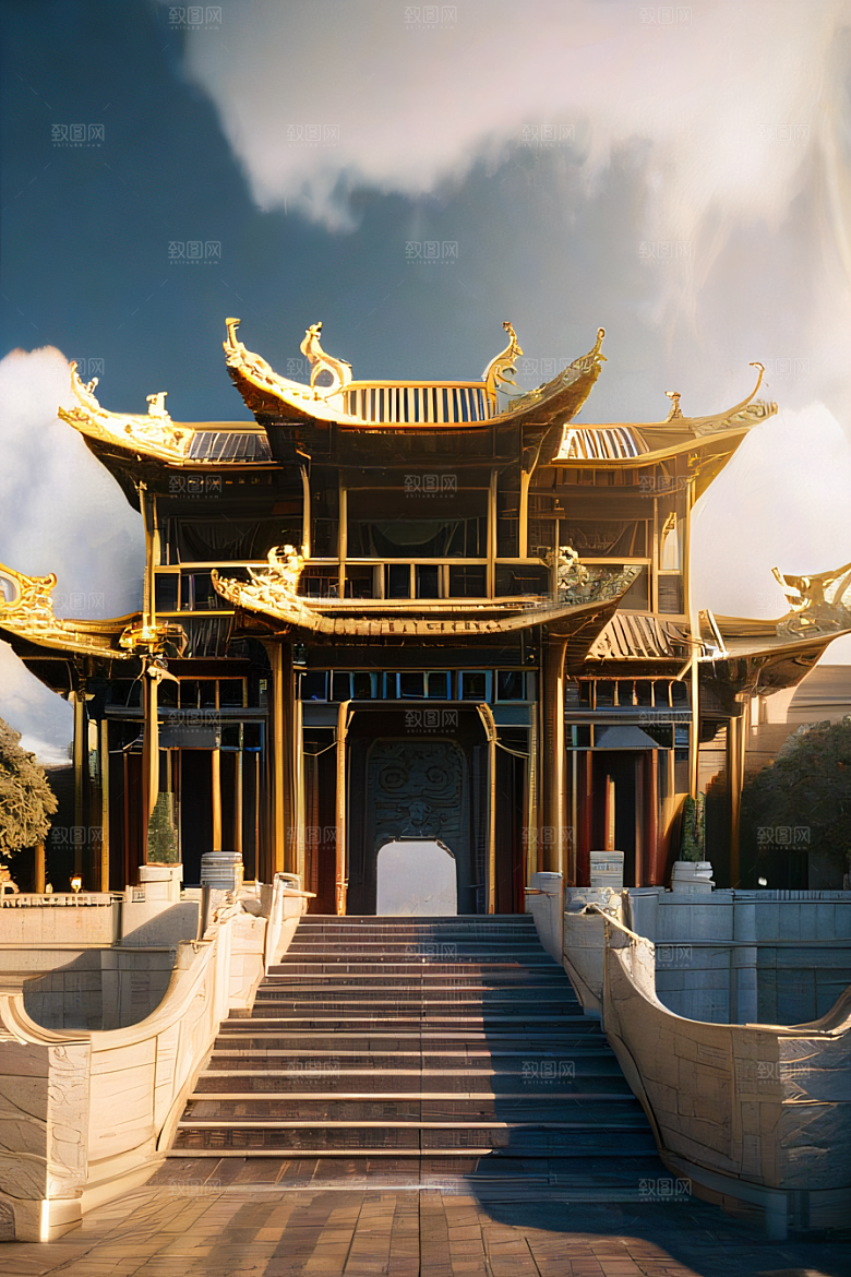 电影般的唯美细腻而华丽的中国宫殿