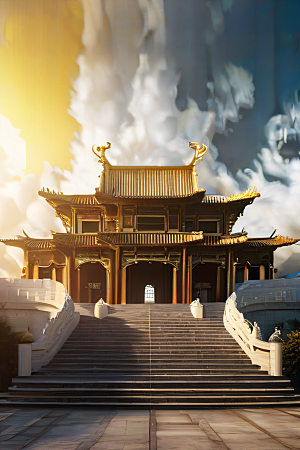 电影般的唯美细腻而华丽的中国宫殿