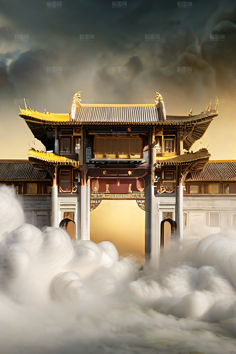 电影般的唯美细腻而华丽的中国宫殿