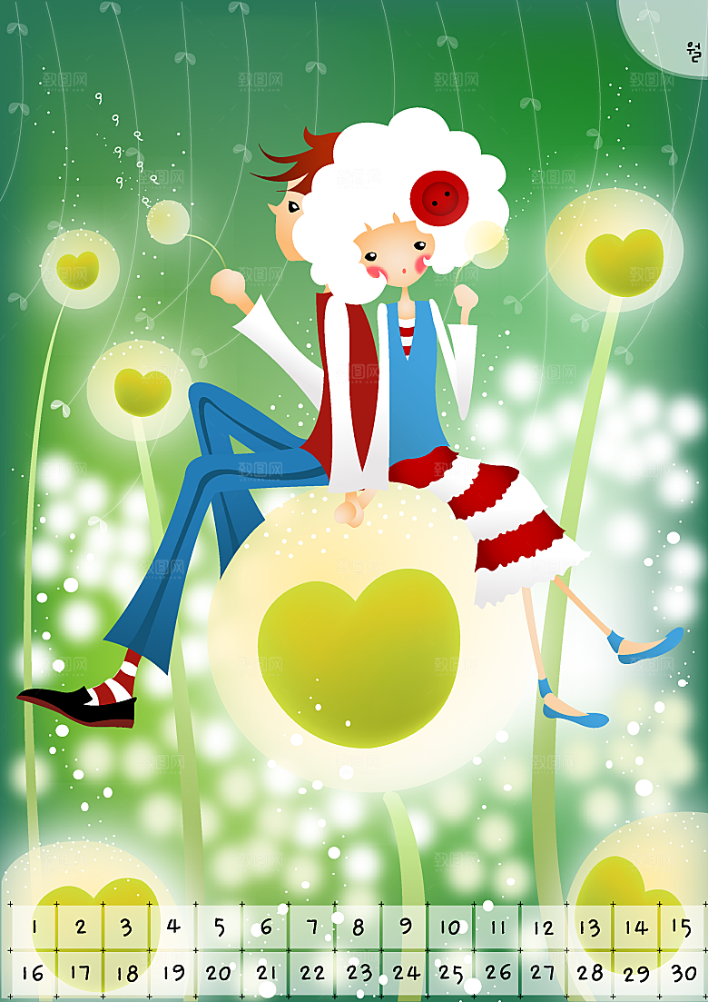 卡通手绘AI生活插画设计