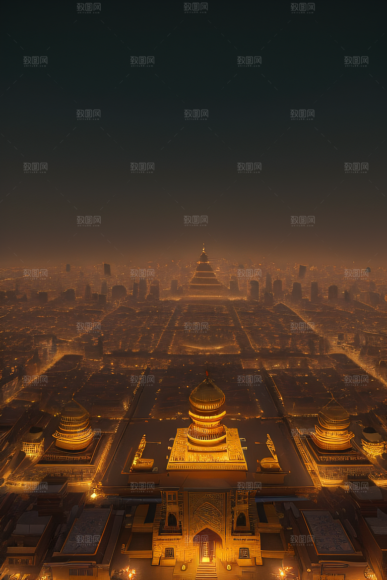 穆克蒂达姆寺庙神圣光环