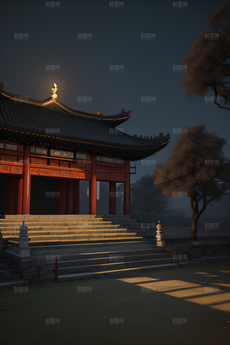 未来想象3D渲染呈现空间