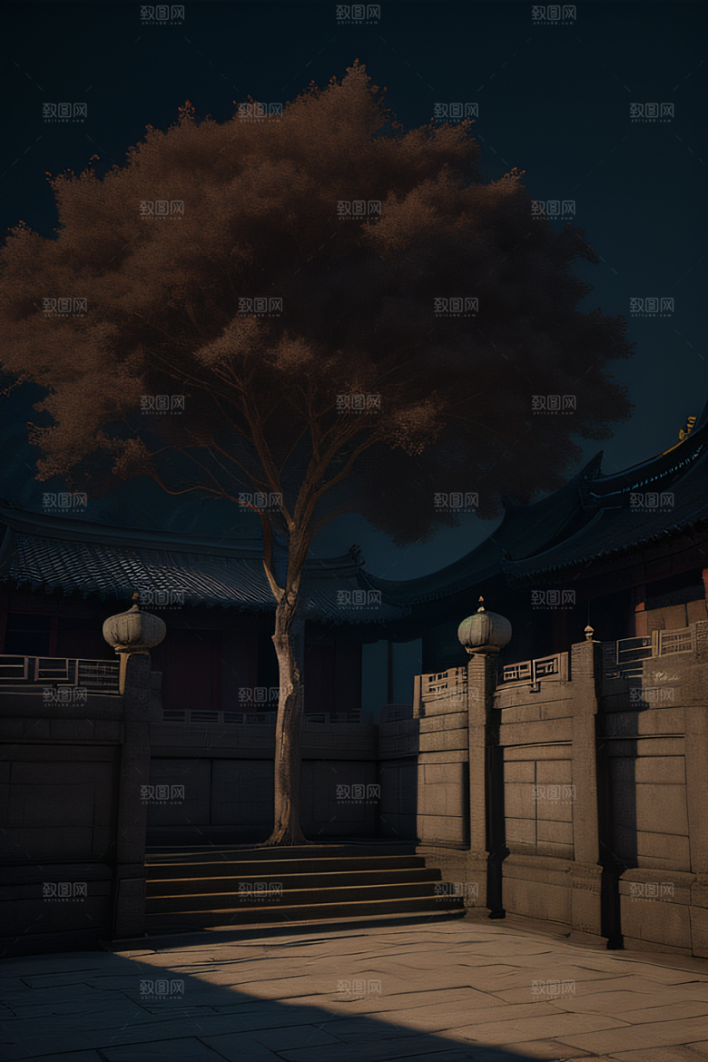 未来想象3D渲染呈现空间