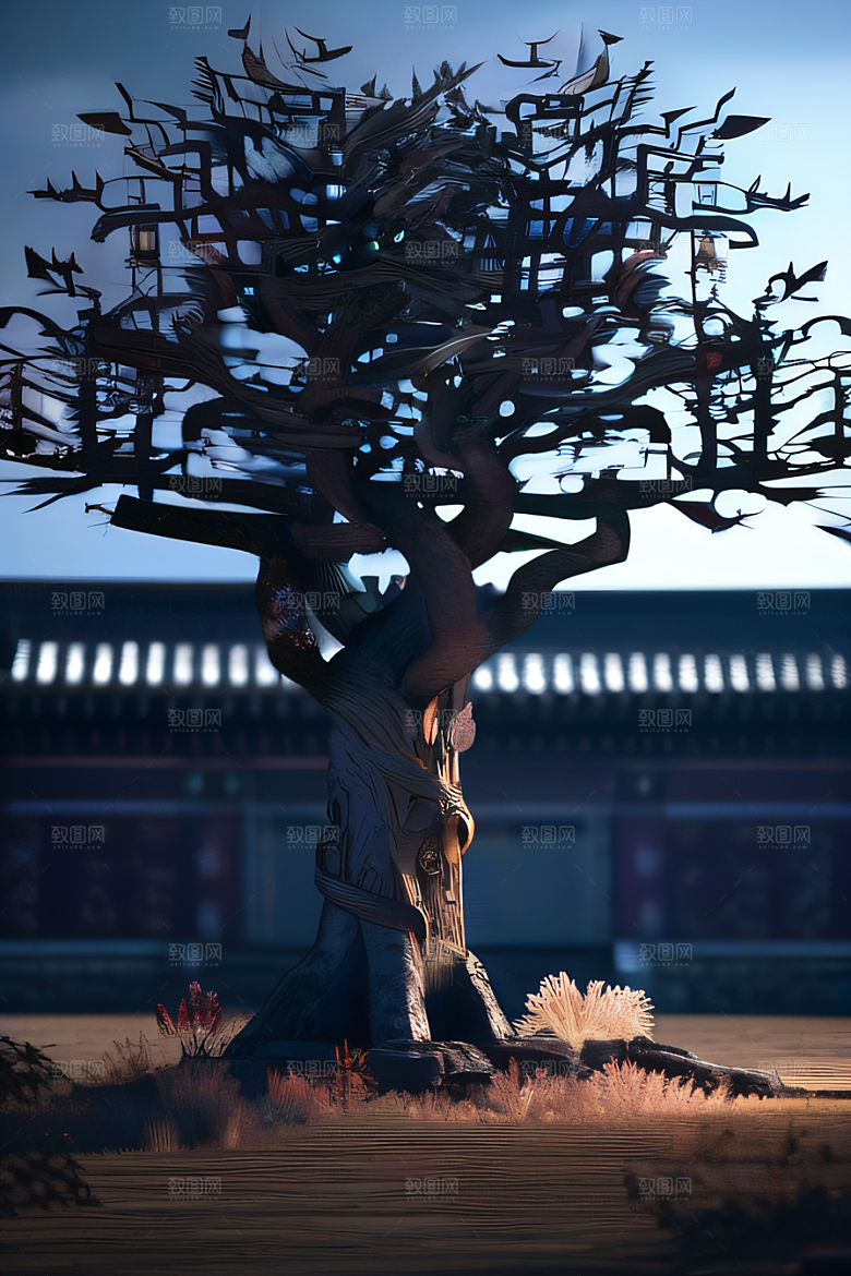 孤寂之夜古老遗迹尽现