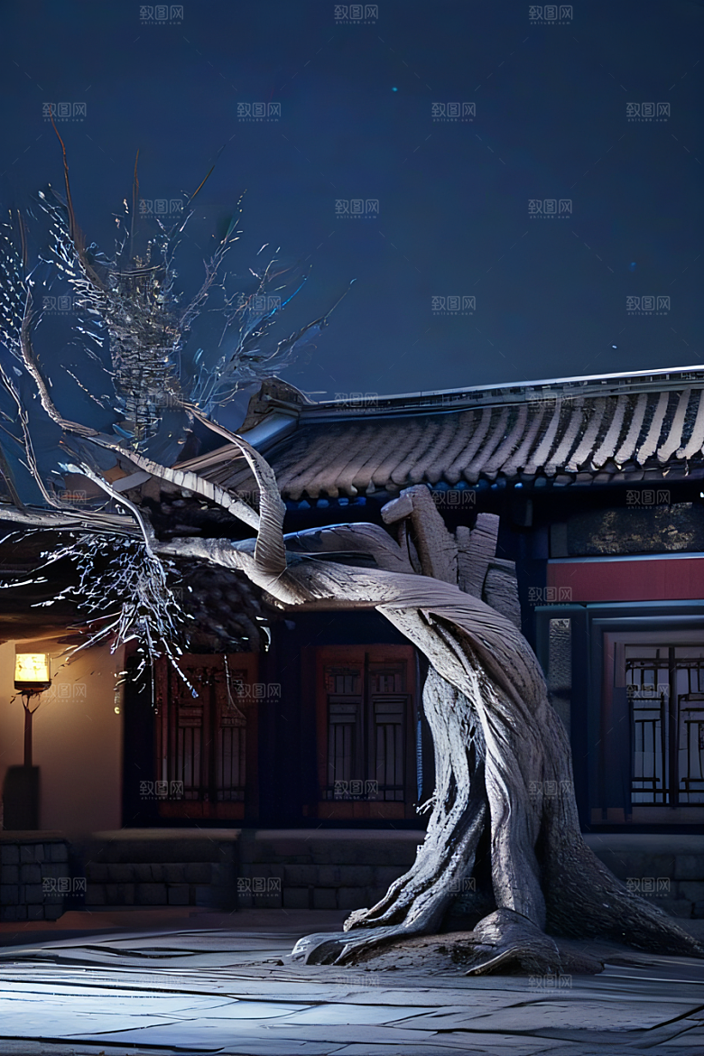孤寂之夜古老遗迹尽现