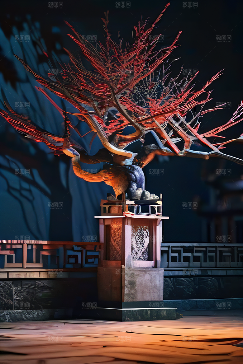 孤寂之夜古老遗迹尽现