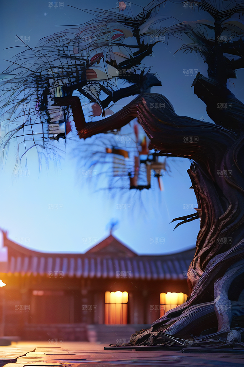 孤寂之夜古老遗迹尽现
