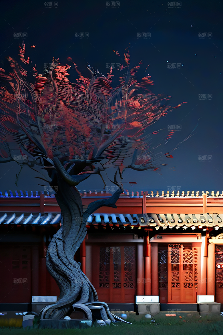 古代宫殿与城墙的传奇