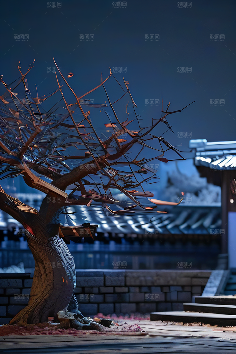 古代宫殿与城墙的传奇