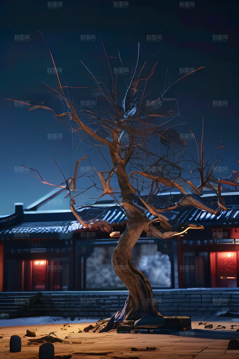 想象中的未来3D渲染呈现