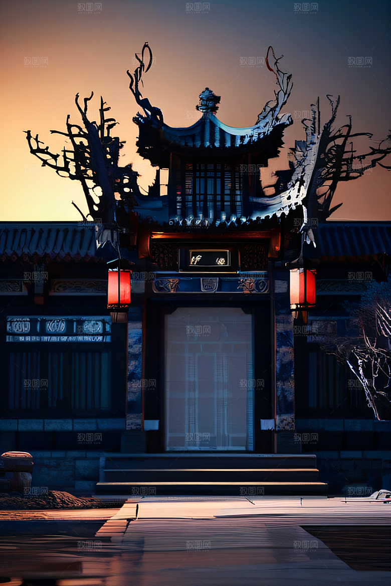 想象中的未来3D渲染呈现