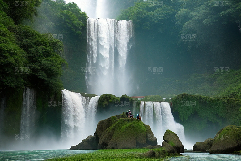 黄果树瀑布的旅行