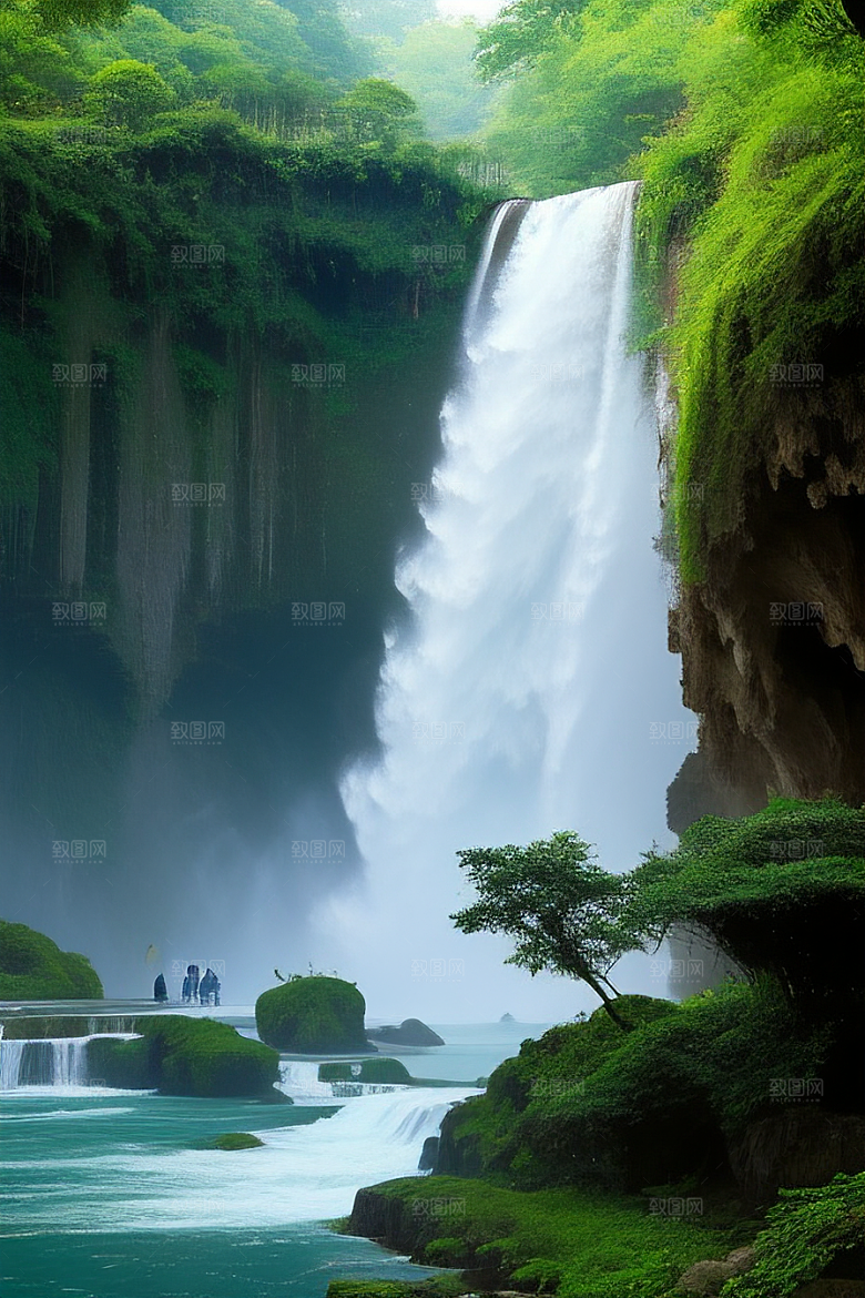 黄果树瀑布的旅行